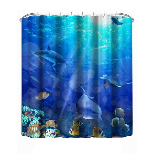 3D Colorful Shower Curtain Bathroom Curtain Bath Decor Shower Curtains