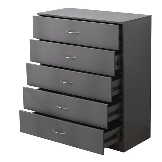 5 Layers Chest of Drawer Display Table Side Cabinet for Bedroom Living Room Kitchen Hallway