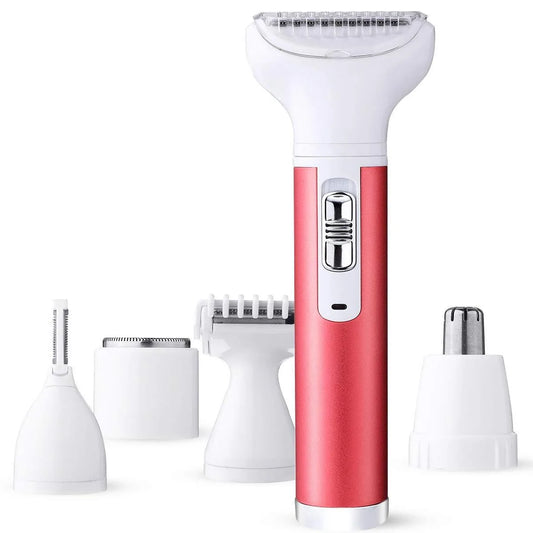 Electric Female Shaver Intimate Care Women's All-in-One Armpit Hair Private Pubic Hair Trim and Shaving