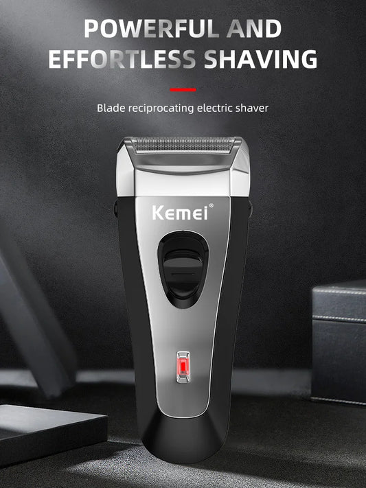 Kemei KM-9038 Foil Professional Electric Shaver Portable Razor Rechargeable Beard Trimmer USB Hair Shaving Machine for Men