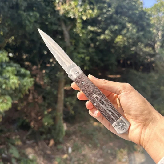 Swordfish 440c steel blade Outdoor hiking Jungle Adventure Pocket folding Knife EDC Pocket Knife Cutting Knife Men's gift