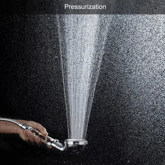 3 Modes Shower Head High Pressure Water Saving Spray Nozzle With Ionic Mineral Anion Filter Shower Faucet Bathroom Accessories 