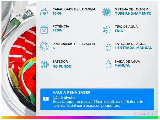 Tankcase Colormaq 10kg - 220V