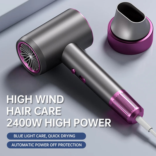 110V-220Vigh-Power Quick Drying Hair Dryer Negative Lonic Blow Dryer Hot Cold Wind Air Brush Hairdryer Strong Dryer Salon Tool