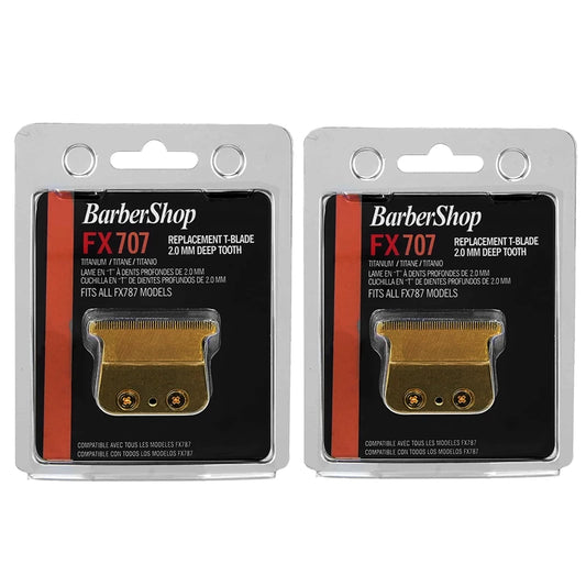 FX707Z Rplacement Blade fit for Babyliss Trimmer Blade,compatible with BaByliss PRO Barberology Hair Trimmers FX787 FX726, Gold