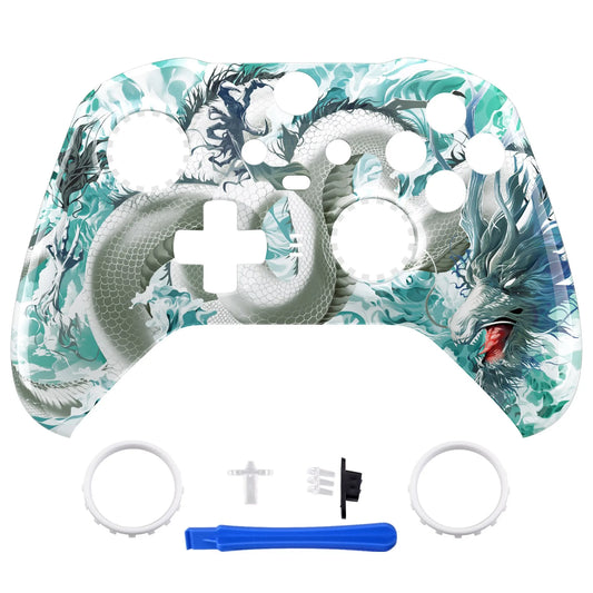 eXtremeRate Front Housing Shell for Xbox One Elite Series 2 Controller - Patterned Series