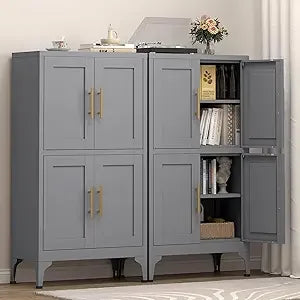 Kitchen Pantry Cabinet,White Kitchen Cupboard with Adjustable Shelves,71" Food Pantry Cabinet for Living,Dining Room