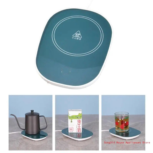 Beverage Coffee Tea Drink USB Heater Tray Mug Pad Office Gift for Adults 95AC
