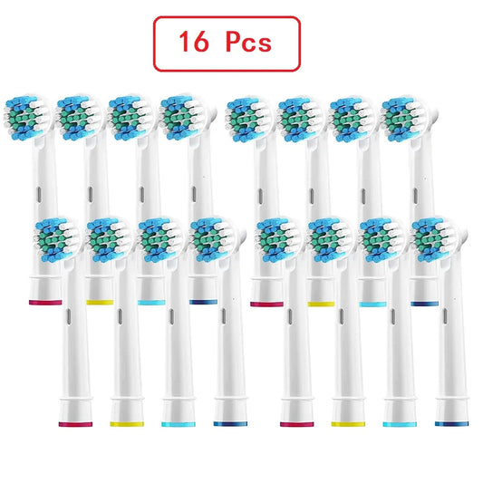 4/8/12/16 Pcs Professional Replacement Brush Head For Oral B Electric Toothbrush Heads Soft Dupont Bristle Nozzles Oral Care