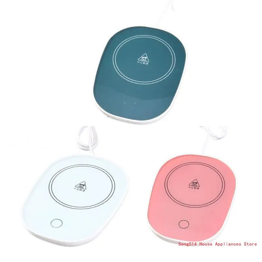 Beverage Coffee Tea Drink USB Heater Tray Mug Pad Office Gift for Adults 95AC