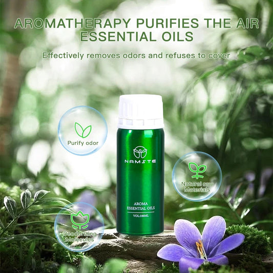 NAMSTE 100ML Hotel Diffuser Essential Oils Pure Natural Fragrance Oil Electric Smell Home Perfume Oil Aroma Scent Diffuser Oils