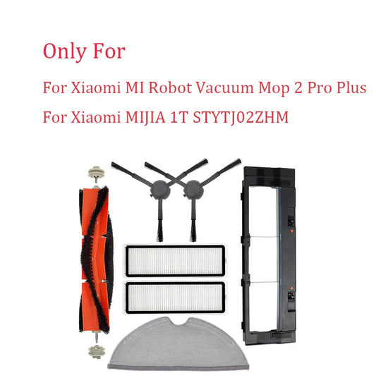 Spare Parts For Xiaomi MI Robot Vacuum Mop 2 Pro Plus STYTJ02ZHM Accessories Vacuum Cleaner Replacement Brush Filter Mop Cloth