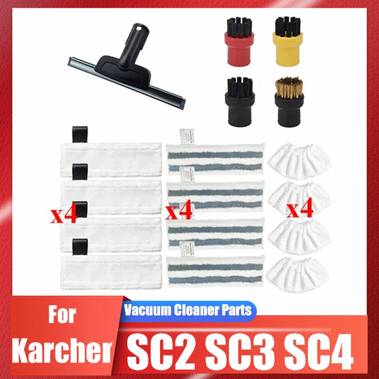 Microfiber Steam Mop Heads Mop Cloth For Karcher/For Easyfix SC2 SC3 SC4 SC5 Handheld Vacuum Cleaner Accessories Parts