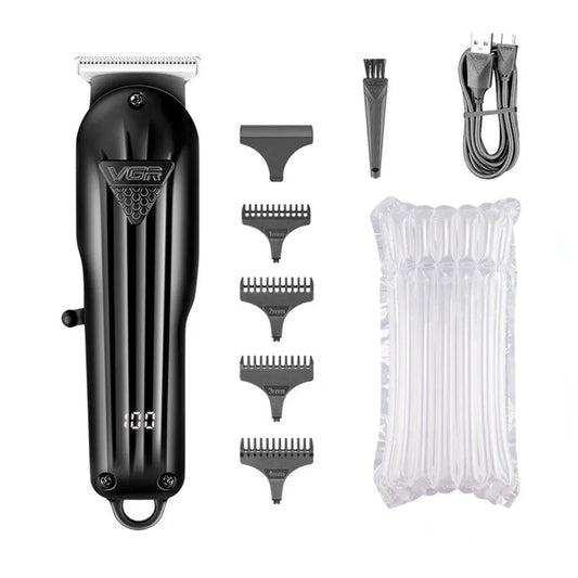 VGR Hair Clipper Professional Hair Cutting Machine Rechargeable Hair Trimmer Adjustable Haircut Machine Trimmer for Men V-282