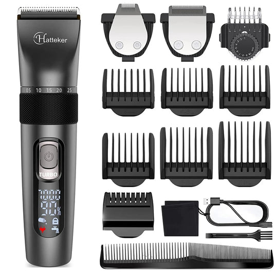 All In One Professional Hair Trimmer Electric Adjustable Beard Hair Clipper For Men Electric Hair Cutting Machine Rechargeable