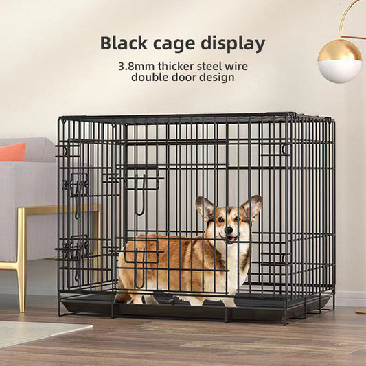 Simple Good-Looking Dog Cage Cat Cage Pet Cage Wire Cage In Medium And Large Thick Cat Villa Pet Litter