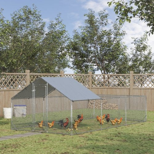 Large Metal Chicken Track For Chicken Coop With Waterproof And UV Cover