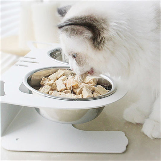 Anti-falling Cat Dog Feeding Water Bowl