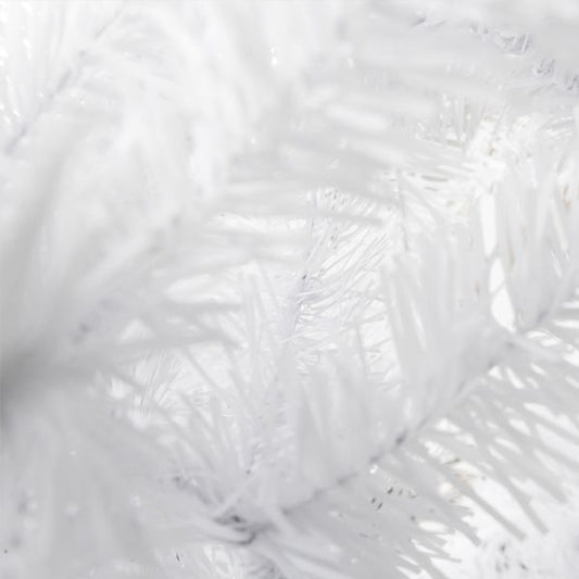 7FT Iron Leg White Christmas Tree With 1349 Branches