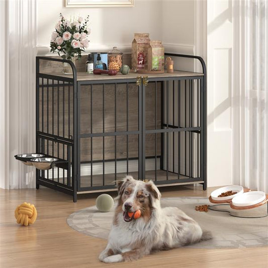 39 Inch Indoor Metal Dog Cage