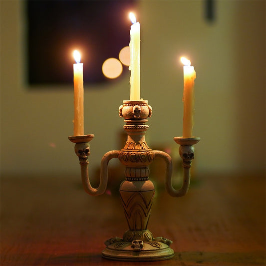 Skeleton Trident Combination Candlestick Ornament