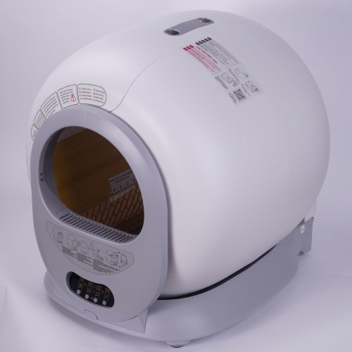 Self-cleaning Litter Box With Automatic Scooping And Deodorization