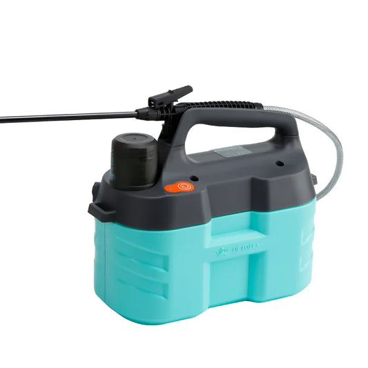 USB Charging Electric Sprayer High Pressure Garden Sprinkler Auto Watering Can Pesticide Spreader 5L Disinfection Atomizer