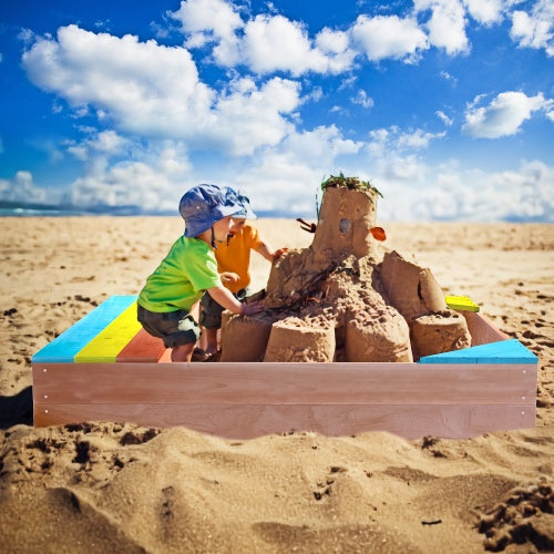 Wooden Sandbox For Children