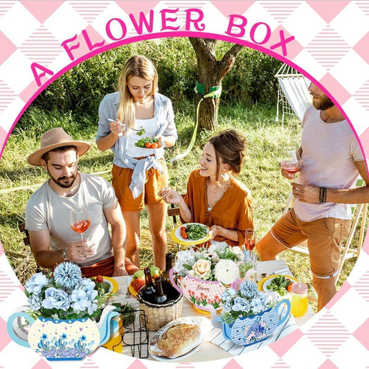 24 Pcs Tea Party Decorations