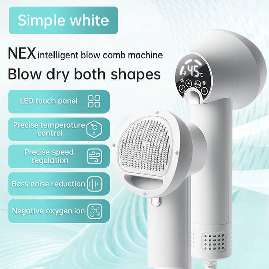 Smart Pet Hair Dryer Dog Golden Retriever Cat Grooming Hairdressing Blow & Comb Silent No Harm Pet Cleaning Supplies Pet Product