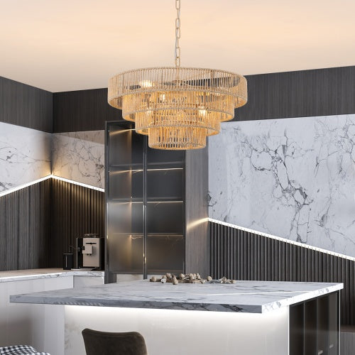 Bohemian Woven Chandelier -Unavailable Platform