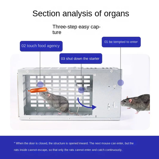Automatic Continuous Mousetrap, Rodent Control Tool, Mouse Trap Tools, Rat Trap, Rat Trap