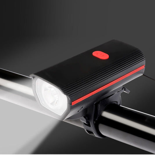 Bicycle lights, headlights, mountain bikes, night riding, charging, strong light flashlight, USB charging, horn lights, riding e