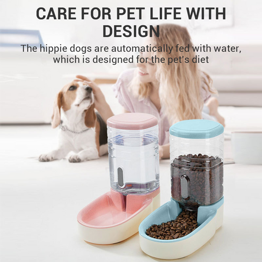 Dog Automatic Pet Feeder Cat Water Dispenser Dog Bowl Cat Bowl Water Feeding Bowl Cat Bowl