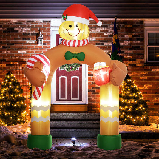 Inflatable Train with Santa Claus