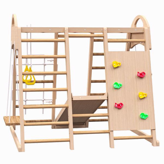 Indoor Playground 7-in-1 Jungle Gym Toy Set