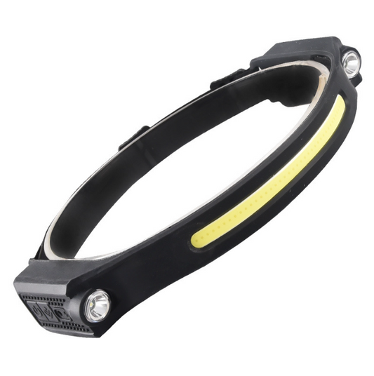 Type C Rechargeable Silicone Sensor Headlight Portable Floodlight LED Headlight for Outdoor Running and Cycling