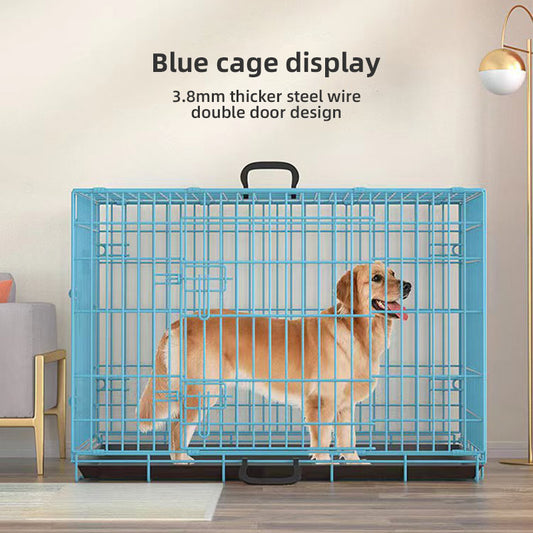 Simple Good-Looking Dog Cage Cat Cage Pet Cage Wire Cage In Medium And Large Thick Cat Villa Pet Litter