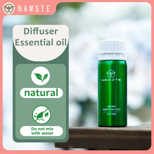 NAMSTE 100ML Hotel Diffuser Essential Oils Pure Natural Fragrance Oil Electric Smell Home Perfume Oil Aroma Scent Diffuser Oils