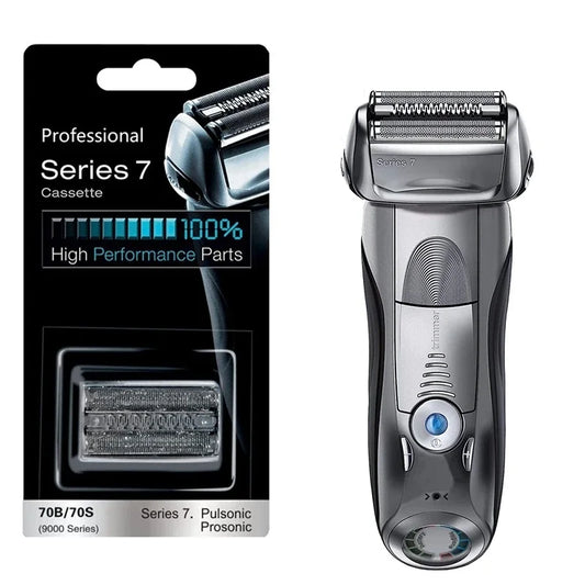 70S Series 7 Replacement Head for Braun Electric Foil Shaver, Compatible with Braun Series 7 790cc 760cc 750cc 720 799 797