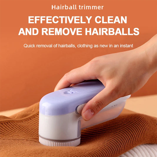 Portable Dry Battery Lint Fluff Remover 7000r/min Coat Wool Curtain Pet Hair Ball Shaver From Pellets on Clothes Removers Fluff