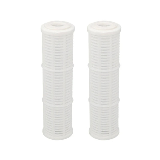 2Pieces Efficient 10" Water Filter Pre Filter Reusable Household Filter Washable Filter for Water