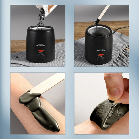 Wax Heater for Hair Removal Wax Beans Warmer Depilatory Waxing Beans Melting Machine Pot Depilation Paraffin Waxing Heater