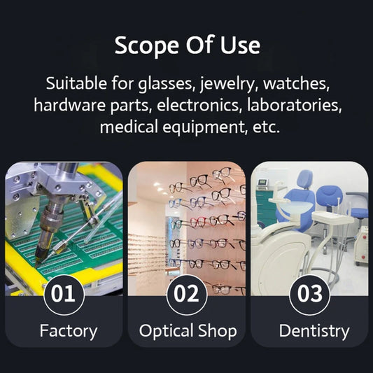 30/50W Ultrasonic Cleaner Dual Frequency Vibration Digital Ultrasonic Jewelry Parts Glasses Circuit Board Watch Cleaning Machine