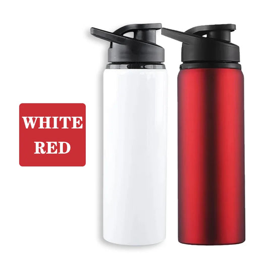 Portable Aluminium Water Bottle Bicycle Riding Drinking Water Bottle Outdoor Sport Travel Mug Metal Stainless Steel Bottle