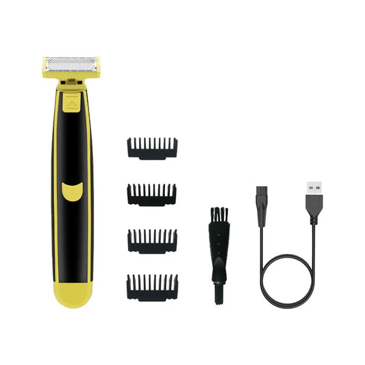 Full Body Washed Wet and Dry Shaver, Men's Electric Shaver Rotary Shaver