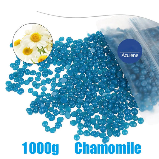 1000g Hard Wax Beads for Hair Removal 8 Colors Hot Film Epilator Waxing Wax for Wax Heater Machine Wax Pearls for Wax Warmer Kit