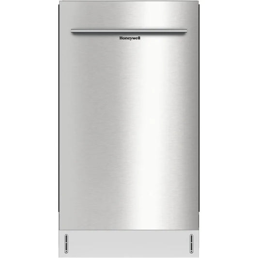 Honeywell 18 Inch Dishwasher with 8 Place settings, 6 Washing Programs, Stainless Steel Tub