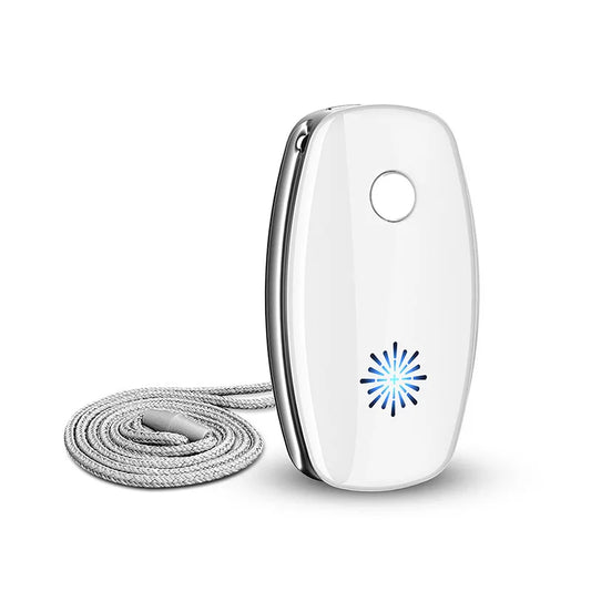 New Necklace Type Air Purifier Mini Portable Air Cleaner Eliminate Smog Formaldehyde USB Rechargeable Negative Lon Generator