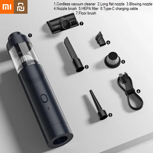 Xiaomi Youpin Vacuum Cleaner Car Portable Mini Handheld Wireless Great Suction Powerful For Home Appliance Cleaning Machine New